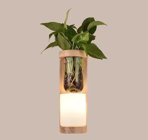 Đèn tường thân gỗ 193K
