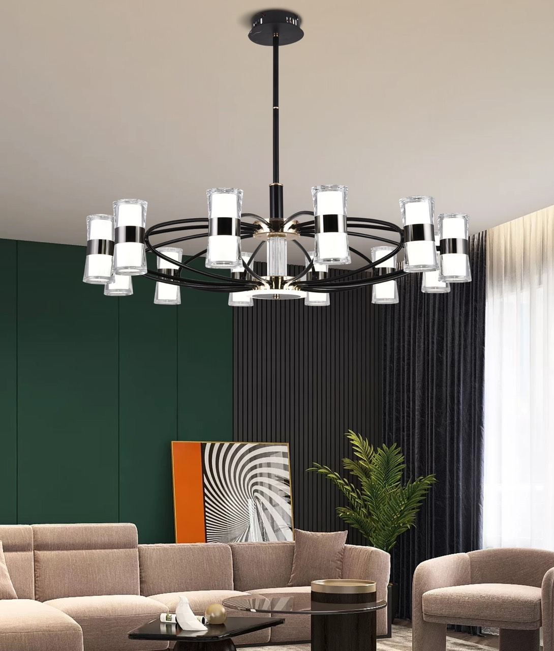 Đèn chùm hiện đại 9045-12