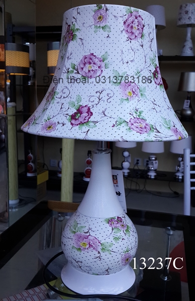 Đèn bàn bọc da 13237C