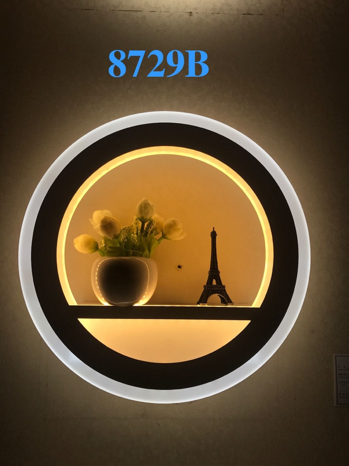 Đèn hắt led aganit tháp eiffel (8729B)