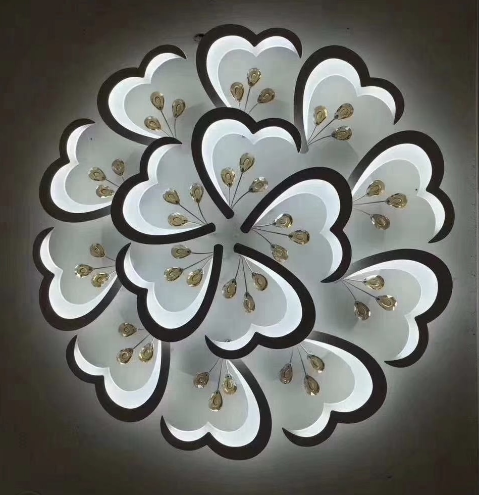 Đèn ốp led cánh hoa 8877/15WH