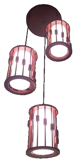 Đèn thả 3 gỗ 8639/3