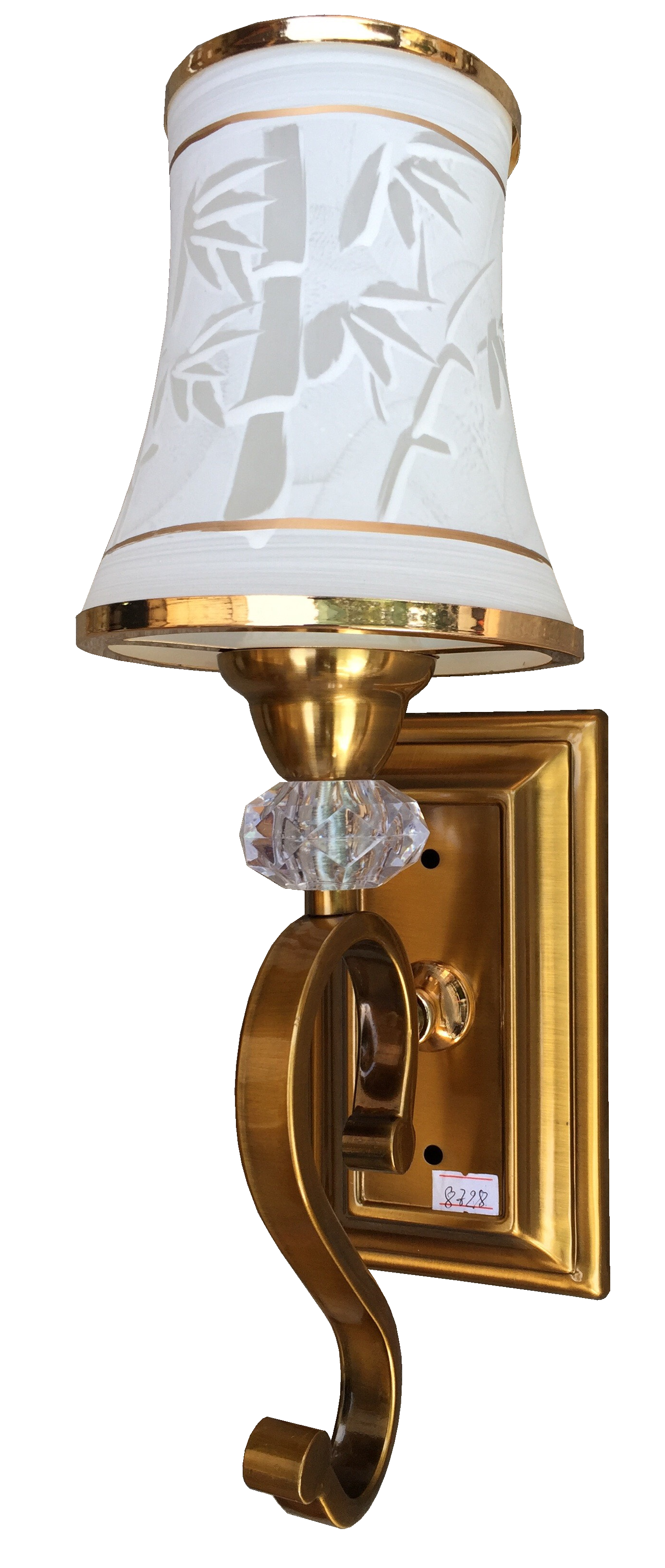 Đèn tường tay mạ đồng 8728/1 /( 1728/1)