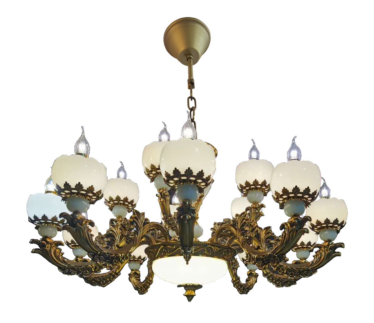 Đèn chùm chao thủy tinh MD7166/15