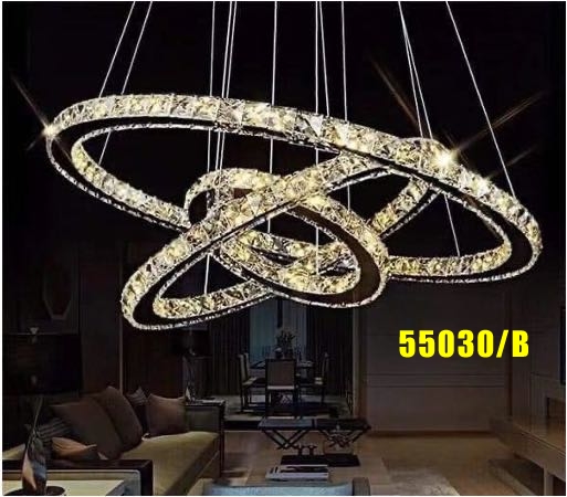 Chùm thả vòng phale 55030B/600-400-200 (thanh TT 3cm)