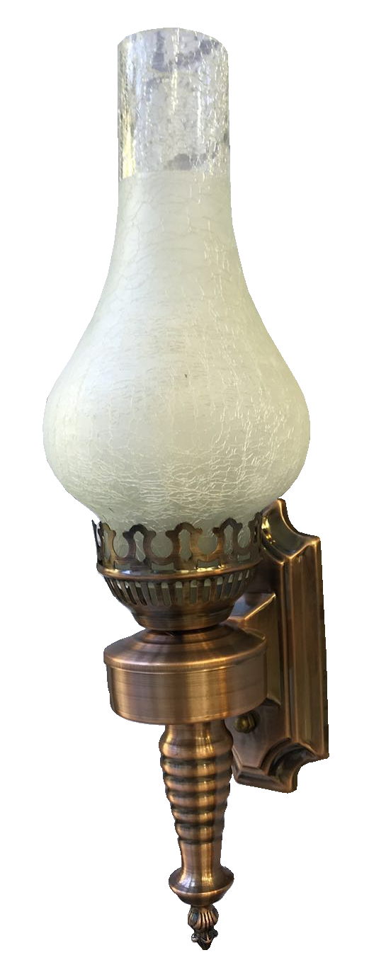 Đèn tường dầu chao rạn 6261/1W