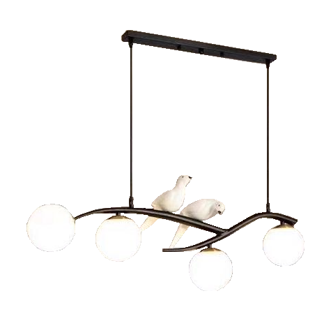 Đèn thả phòng ăn đôi chim 5088/4 (8128/4)