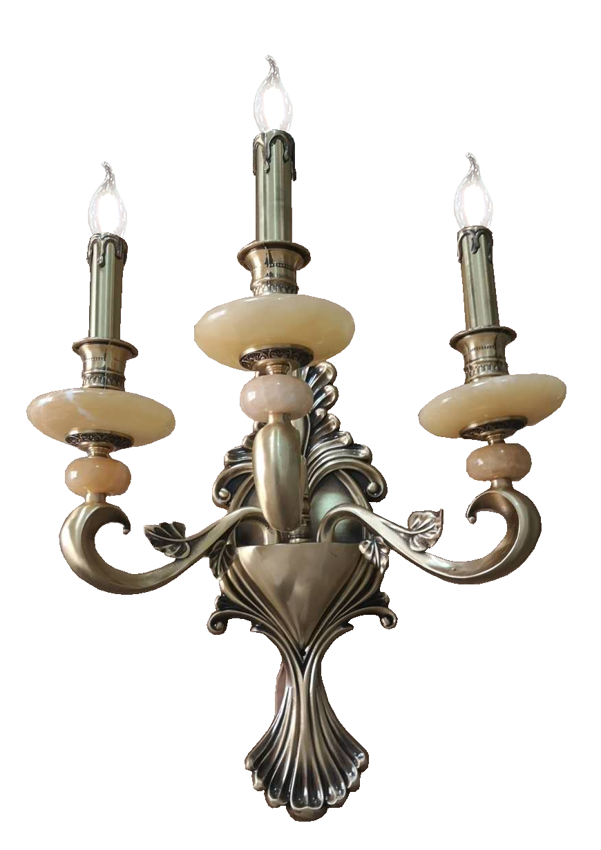 Đèn nến đồng xịn 1225/3