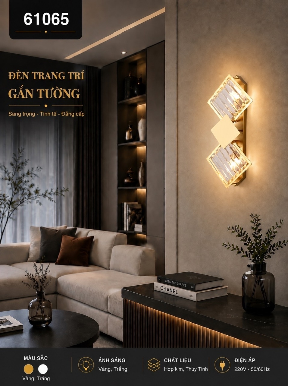 Đèn hắt phale 61065