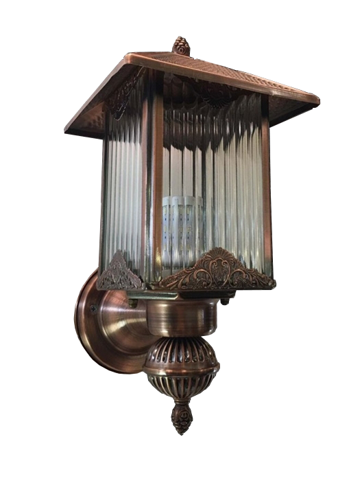 Cột vuông mạ đồng 1337