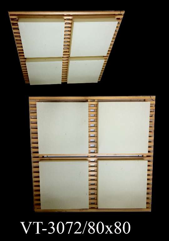 Ốp trần gỗ (80x80cm)-3072