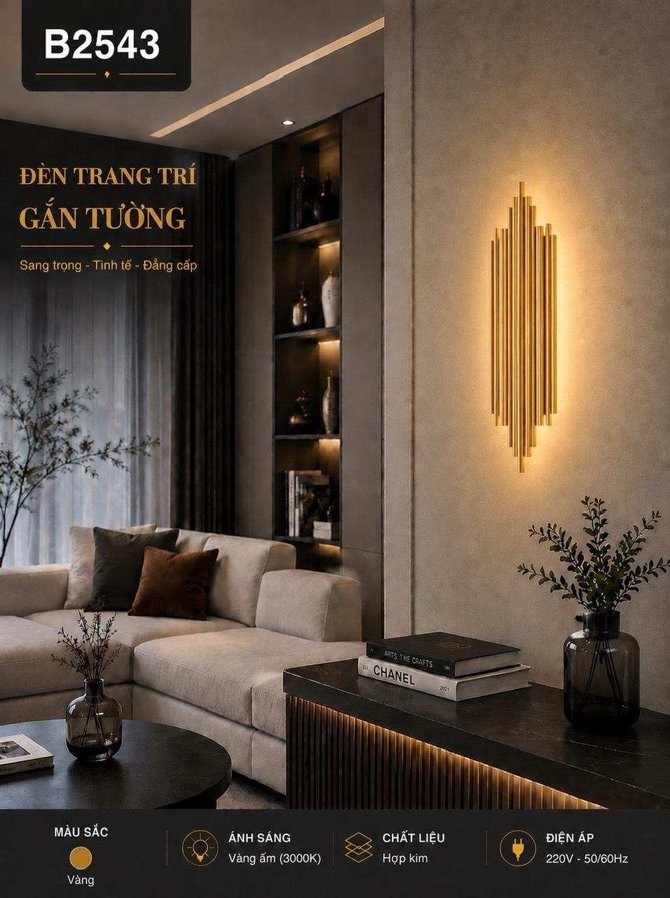 Đèn hắt phale B2543(170x500)