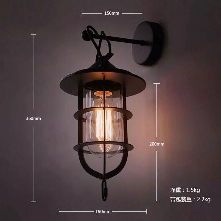 Đèn tường dầu 6895/W