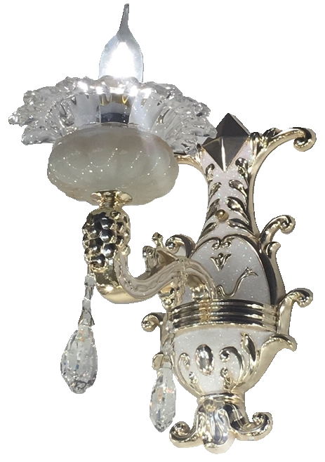 Đèn đơn nến sứ (9022/1)