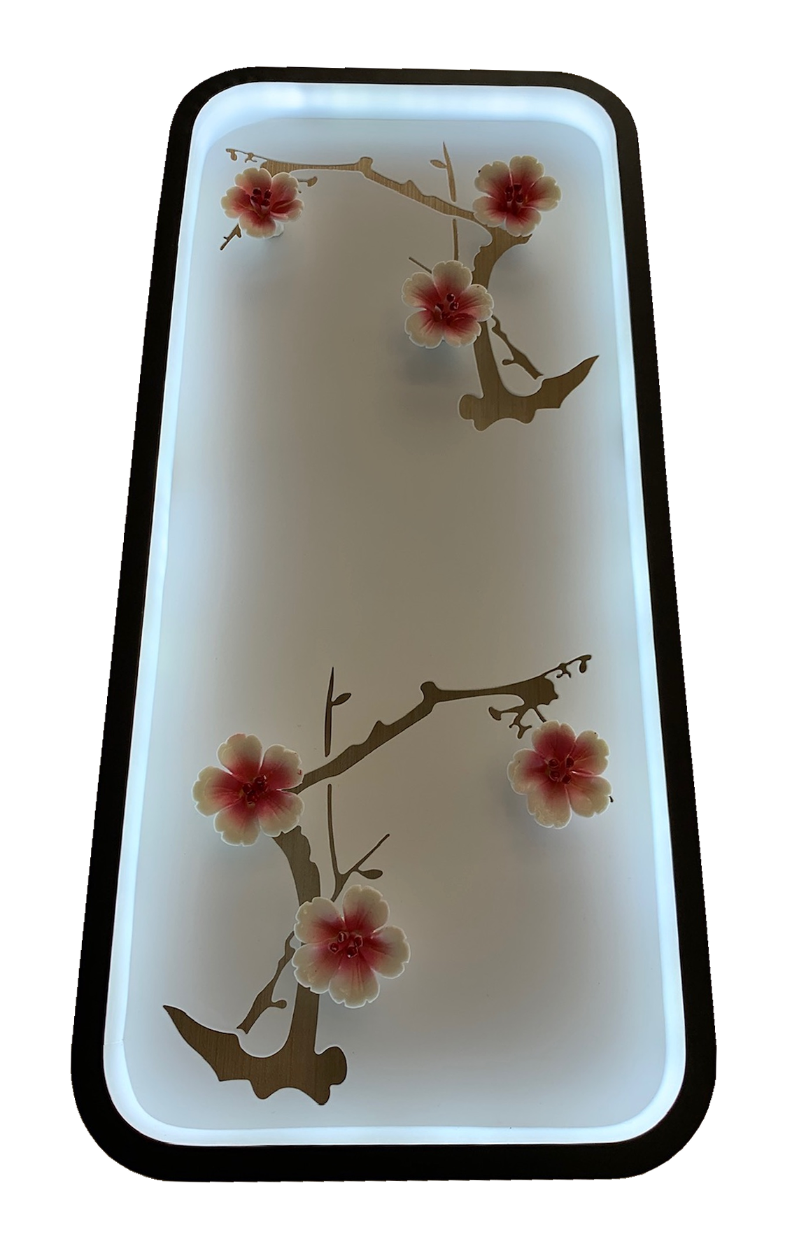 Đèn tranh tường hoa mai W201/A1 (20x44)