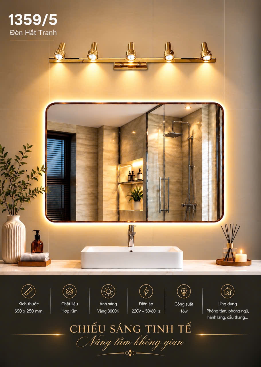 Soi tranh led 1359-5 (90cm)
