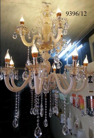 Đèn chùm nến sứ 9396/12