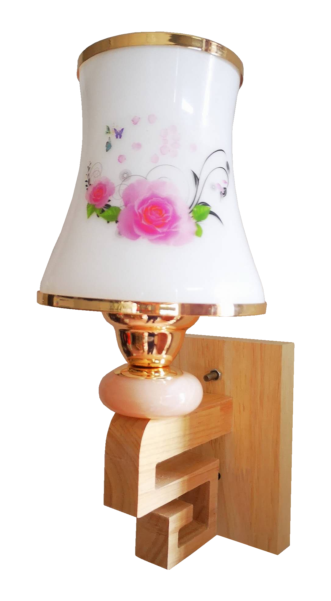 Đèn tường thân gỗ 6812/1